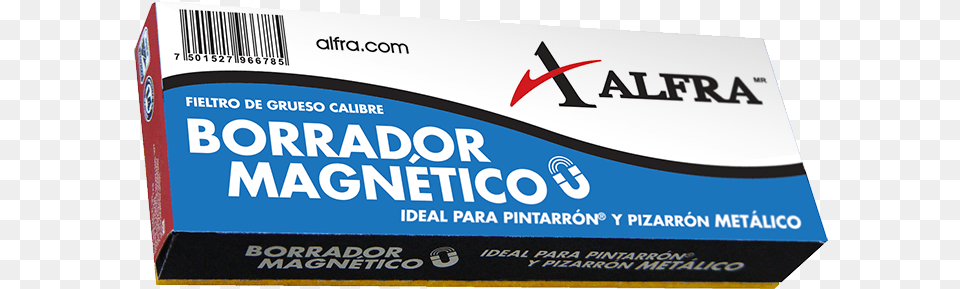 Borrador Alfra Magntico Borrador Estandar Alfra Para Pizarron Blanco Y Metalico Free Transparent Png