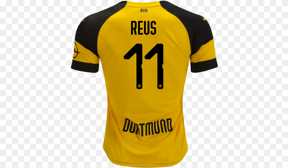 Borussia Dortmund 1819 Home Jersey Marco Reus Camisa Do Arsenal, Clothing, Shirt, T-shirt Free Png Download