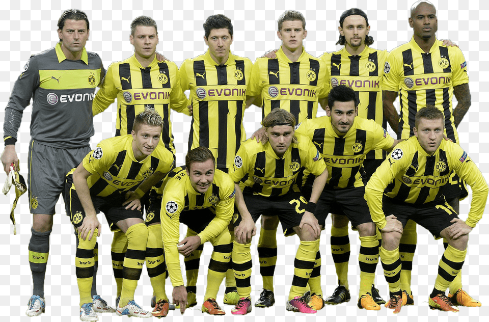 Borussia Dortmund Borussia Dortmund Team, Person, People, Adult, Man Png