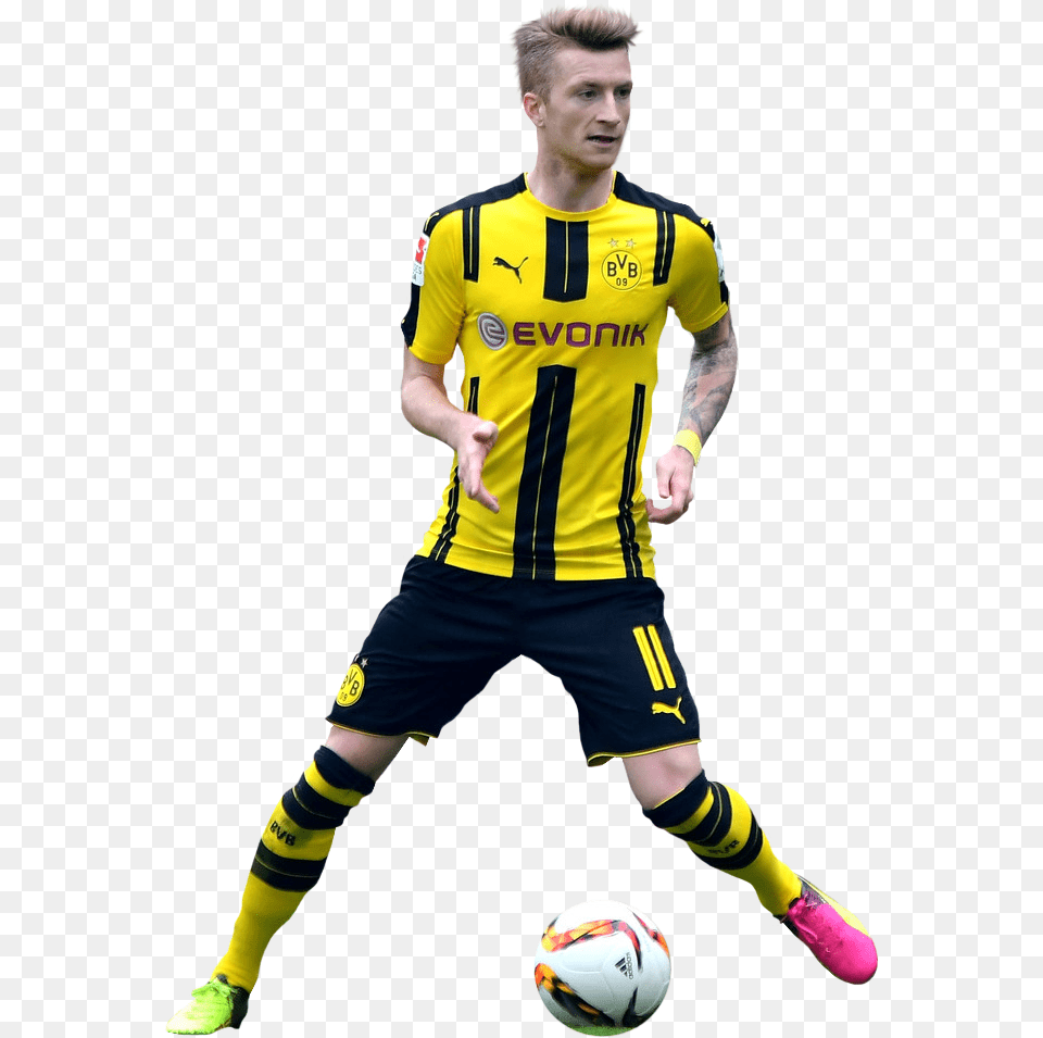 Borussia Dortmund Kick Up A Soccer Ball, Sport, Sphere, Soccer Ball, Football Free Png