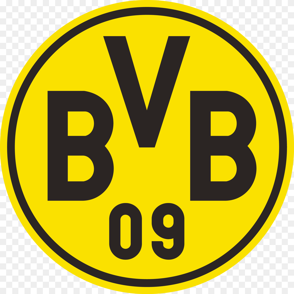Borussia Dortmund Logo Facebook Soccer Avatarssvg Borussia Dortmund, Symbol, Sign, Road Sign, Text Png
