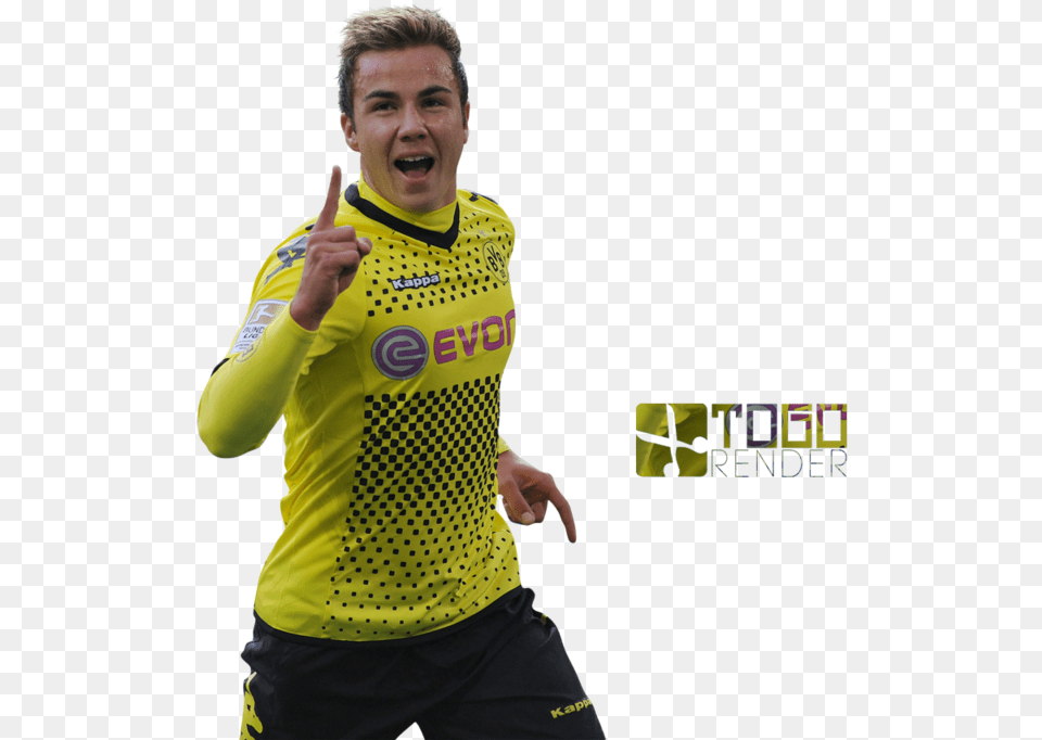 Borussia Dortmund Photo Gotze Render, Body Part, Clothing, Shirt, Finger Free Transparent Png