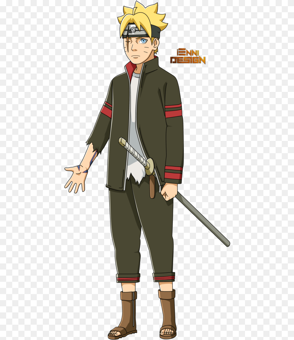 Boruto Naruto Next Generations By Iennidesign, Book, Comics, Publication, Adult Free Transparent Png