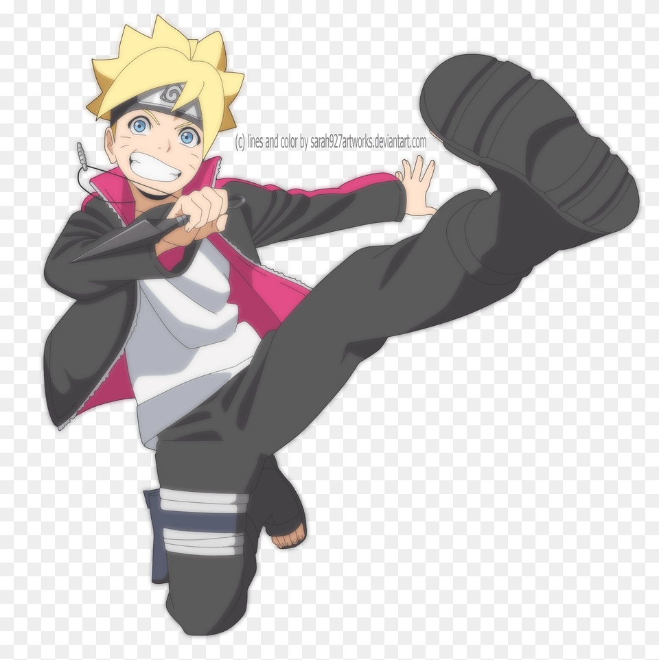 Boruto Naruto Next Generations Diseno Anime, Book, Comics, Publication, Face Png Image