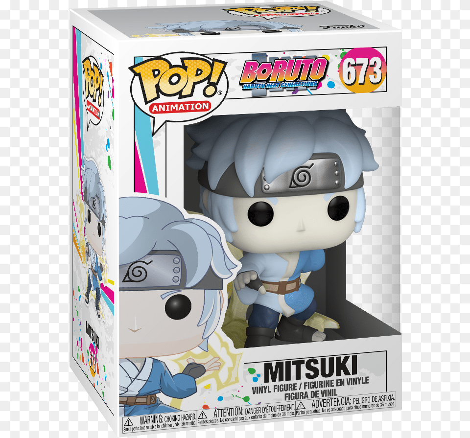 Boruto Naruto Next Generations Funko, Book, Comics, Publication, Baby Free Png