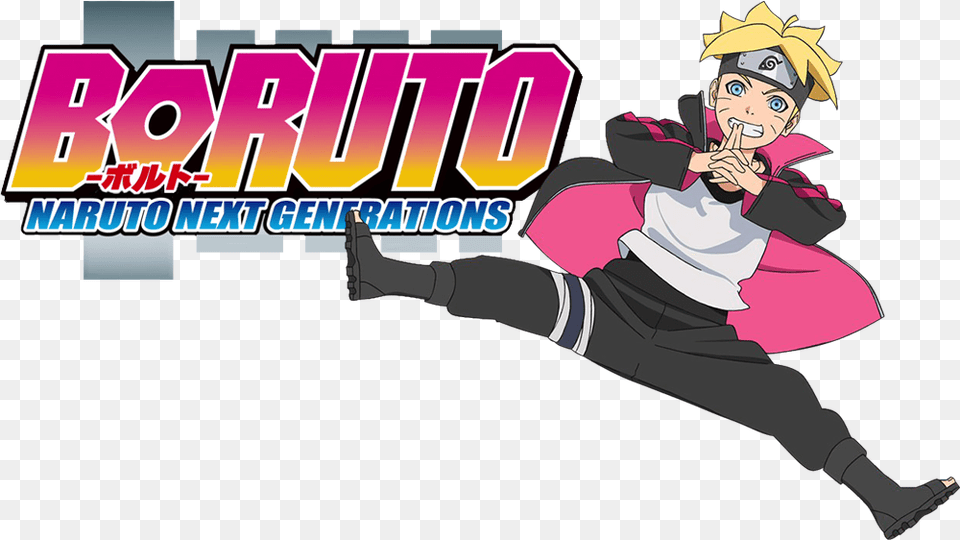 Boruto Naruto Next Generations Title, Book, Comics, Publication, Person Free Transparent Png