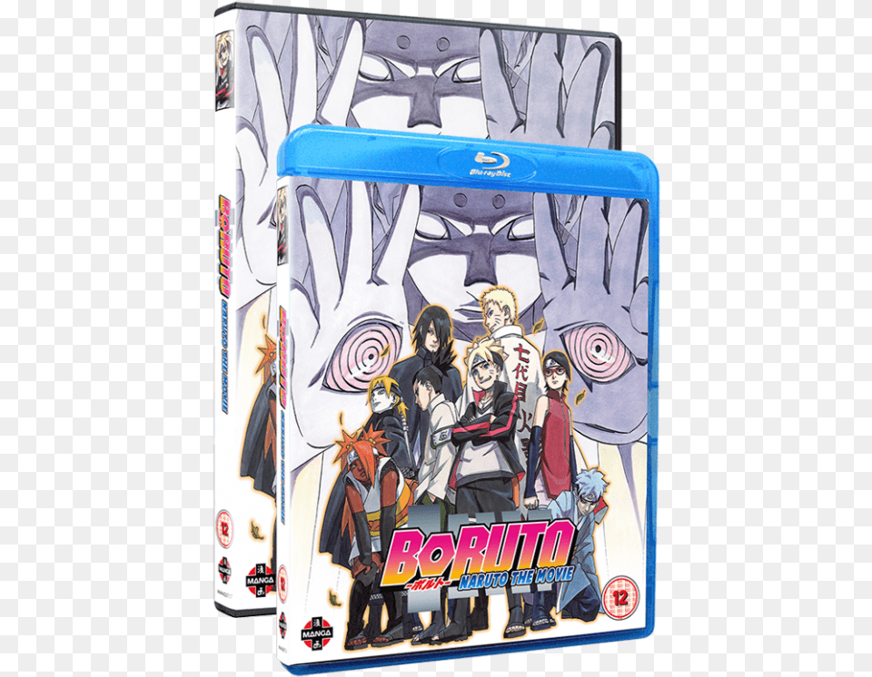 Boruto Naruto The Movie Blu Ray, Book, Comics, Publication, Person Free Png Download