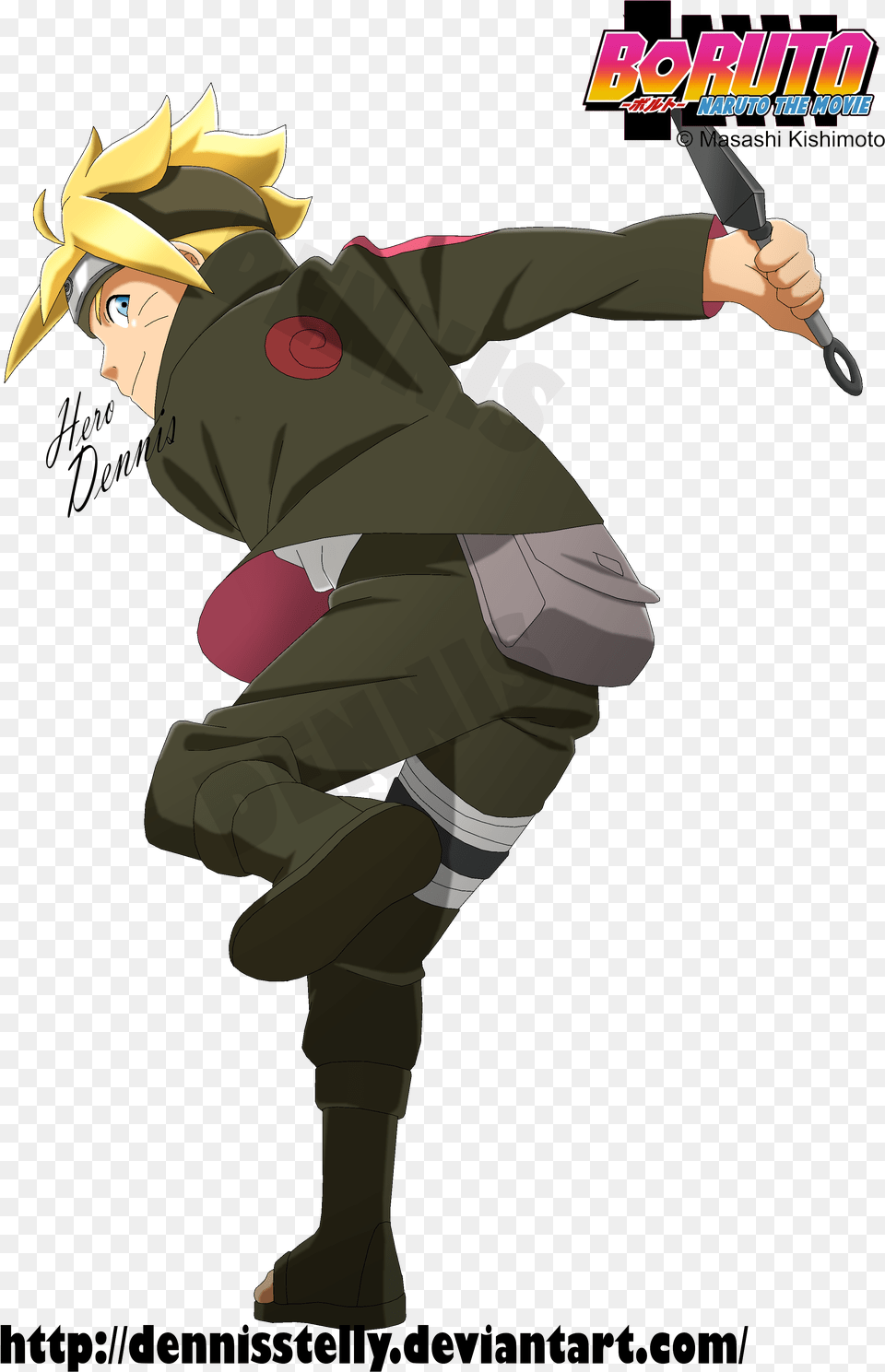 Boruto Uzumaki Render, Book, Comics, Publication, Baby Free Png Download