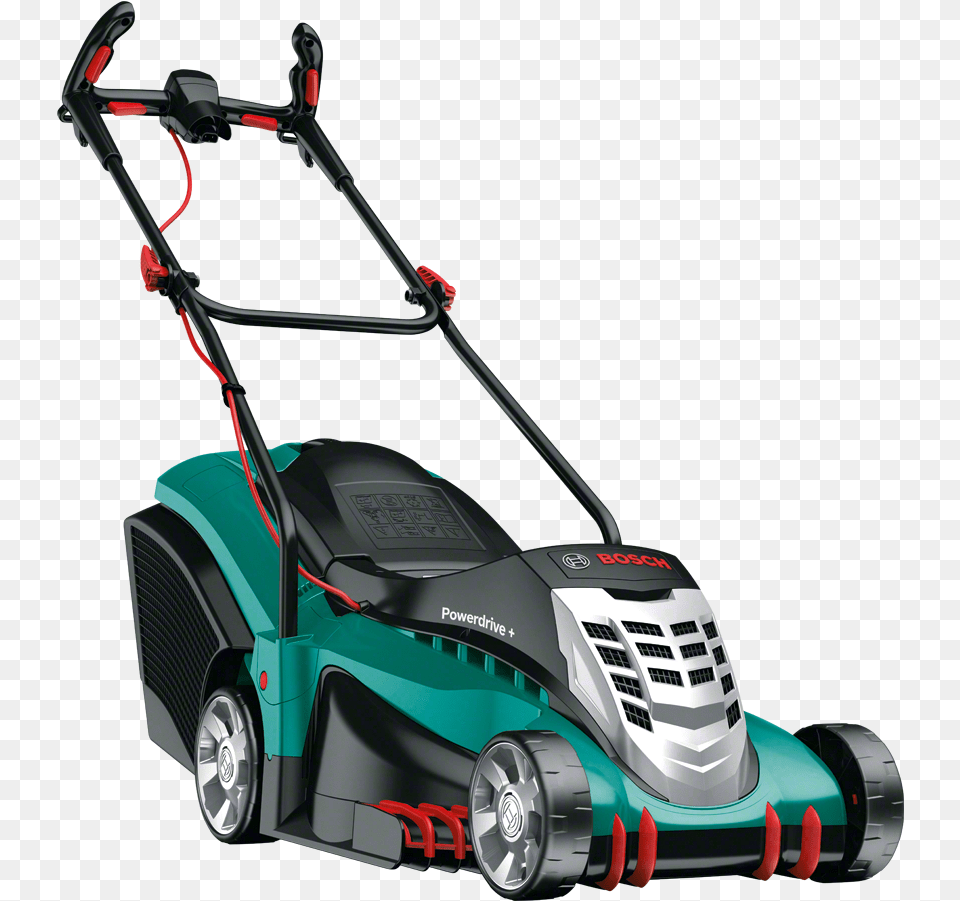 Bosch Rotak 34 Li, Device, Grass, Lawn, Plant Png Image