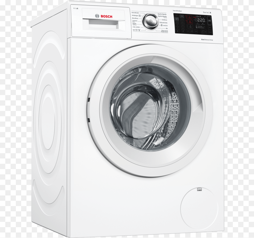 Bosch Series 6 Washing Machine, Appliance, Device, Electrical Device, Washer Free Png