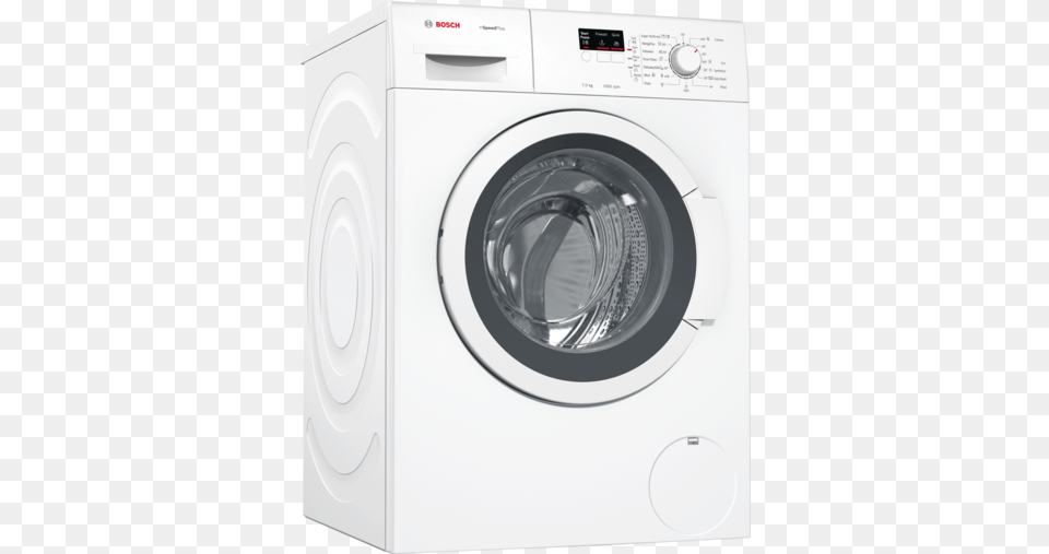 Bosch 7 Kg Full Automatic Front Loading Washing Machine, Appliance, Device, Electrical Device, Washer Free Png