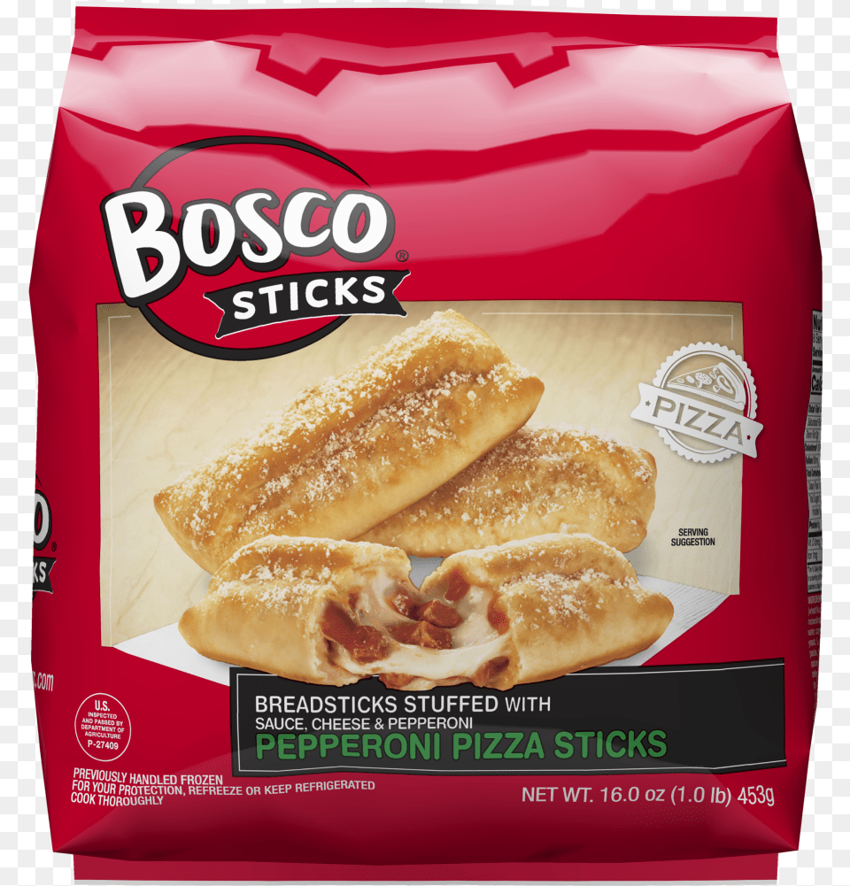 Bosco Pepperoni Pizza Sticks, Dessert, Food, Pastry, Bread Png