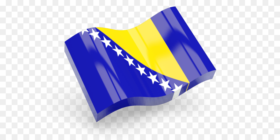 Bosnia Flag Icon Wave Free Png