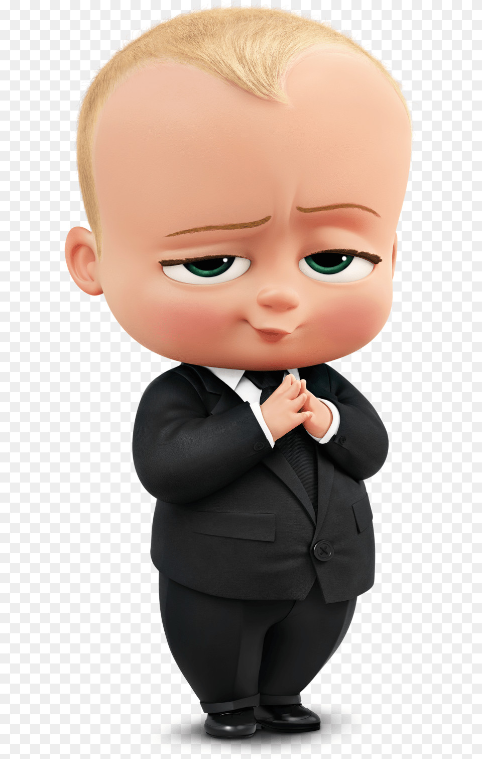 Boss Baby, Clothing, Formal Wear, Suit, Doll Free Transparent Png