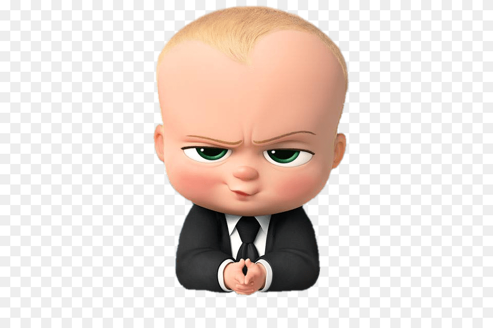 Boss Baby Angry Look, Doll, Toy, Face, Head Png Image