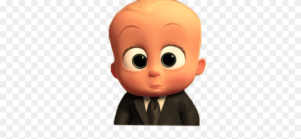 Boss Baby Big Eyes, Doll, Toy, Face, Head Free Png Download