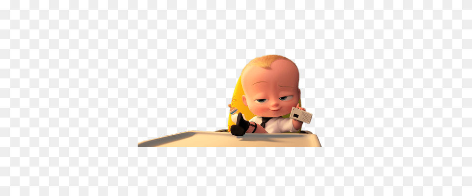 Boss Baby Feet Up Transparent, Person, Doll, Toy, Cartoon Free Png Download