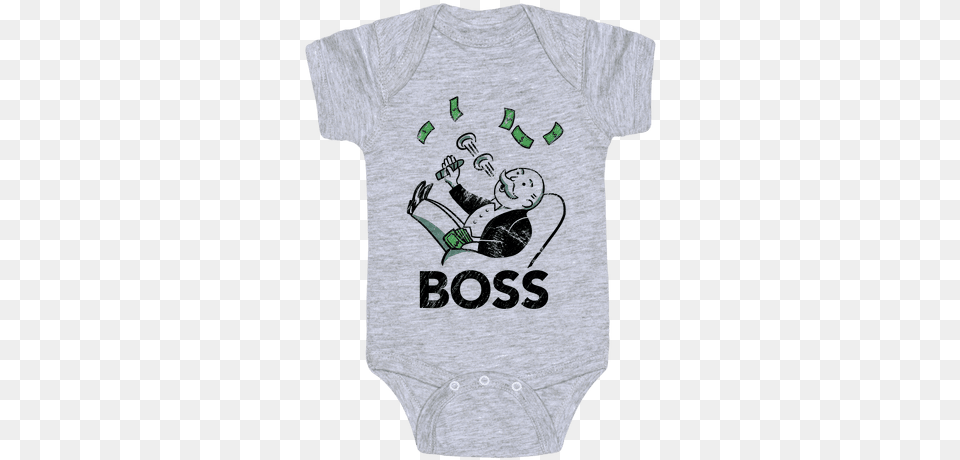 Boss Baby Onesy Heavy Metal Baby Clothes, Clothing, T-shirt, Shirt Png
