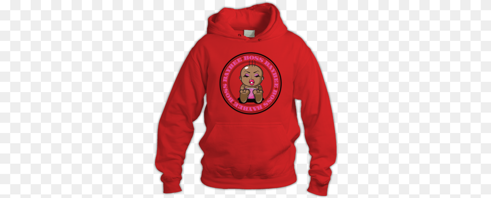 Boss Baby Signature Hoodie, Clothing, Hood, Knitwear, Sweater Png