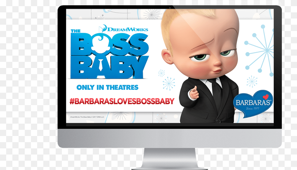 Boss Baby Social Media Graphic Design Computers Java, Person, Screen, Electronics, Face Free Png Download