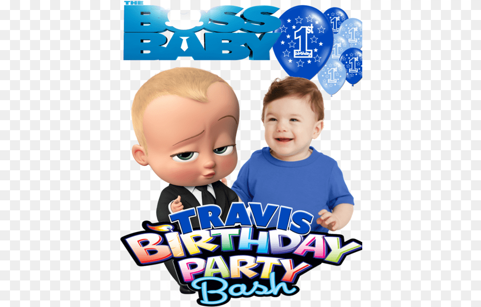 Boss Baby The, Balloon, Person, Face, Head Png Image