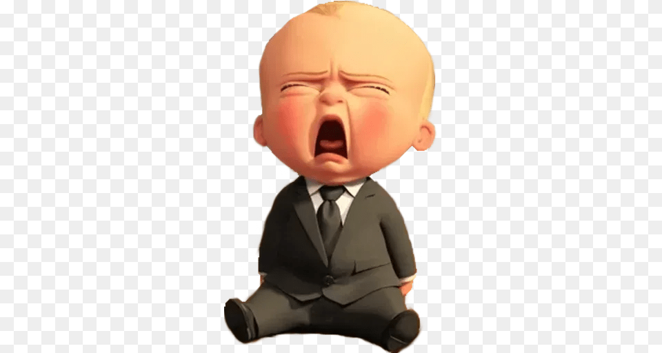 Boss Baby Whatsapp Stickers Stickers Cloud Figurine, Face, Head, Person Free Png