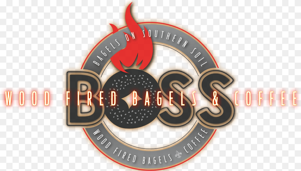 Boss Bagel Wood Fired Bagels And Coffee Boss Bagels Logo, Dynamite, Weapon, Architecture, Building Free Png Download