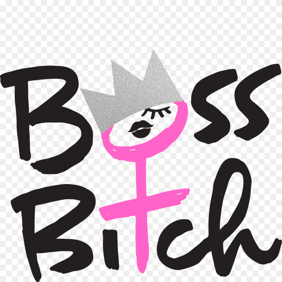 Boss Bitch Design, Clothing, Hat, Symbol Png Image