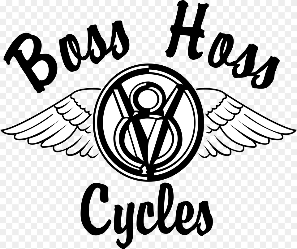 Boss Hoss Cycles Logo Boss Hoss Cycles Logo, Emblem, Symbol, Stencil Free Transparent Png