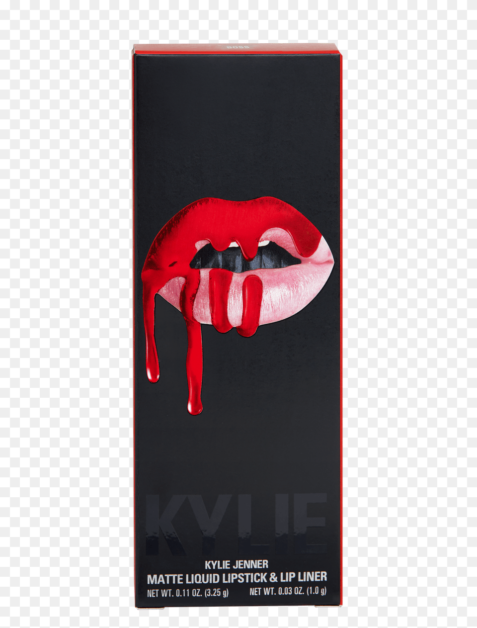 Boss Matte Liquid Lipstick Lip Kit Kylie Cosmetics, Advertisement, Poster, Body Part, Mouth Free Png Download
