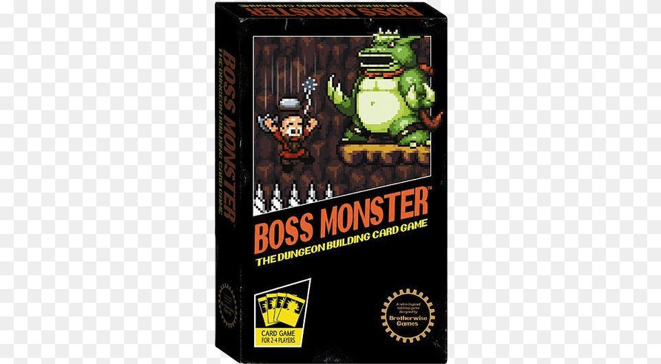 Boss Monster Game Dungeon Building Card Game Clipped Dungeon Monster Board Game, Advertisement, Poster, Scoreboard, Book Png