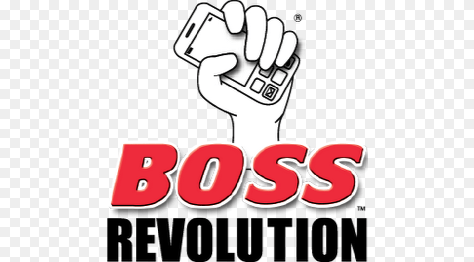 Boss Revolution Is An International Calling App Boss Revolution Logo, Body Part, Hand, Person, Clothing Png Image