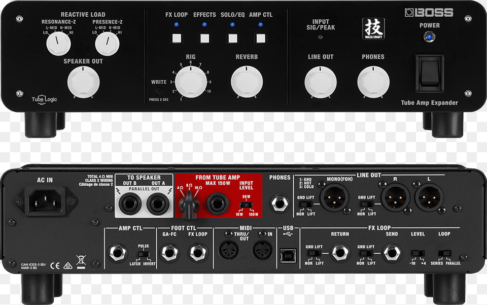 Boss Waza Tube Amp Expander, Amplifier, Electronics, Stereo, Electrical Device Free Png