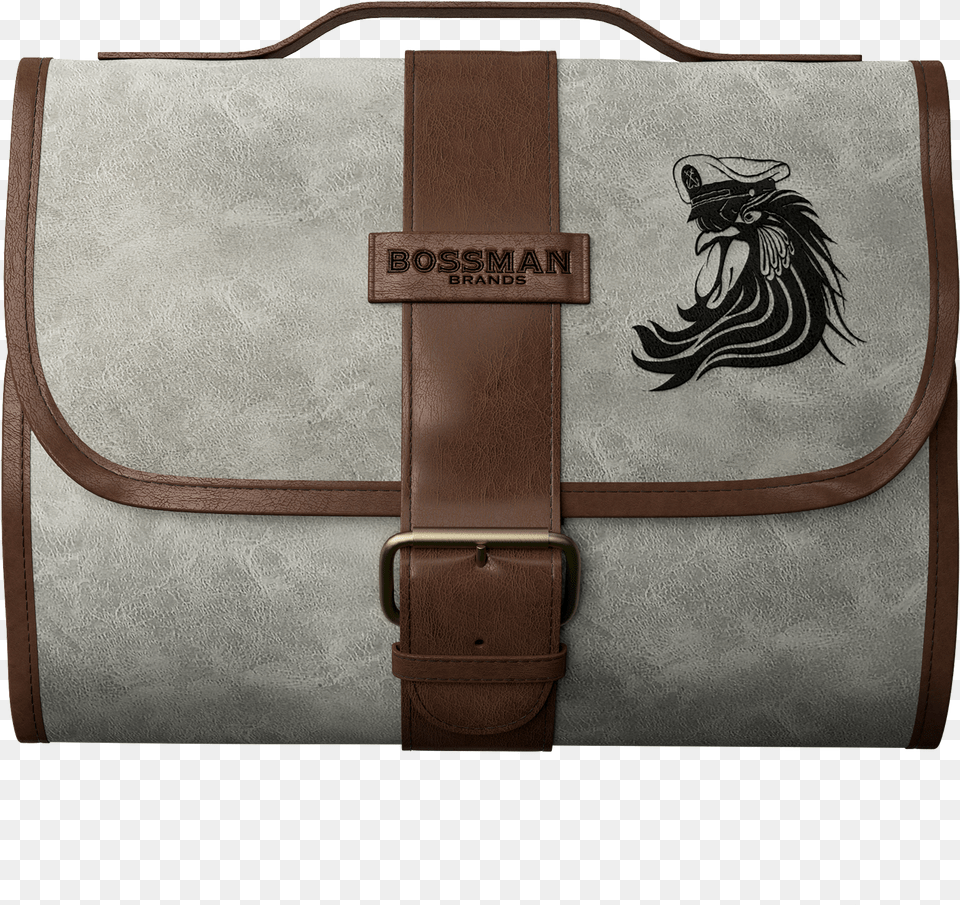 Bossman Hanging Toiletry Bag Leather, Accessories, Handbag, Briefcase Free Png