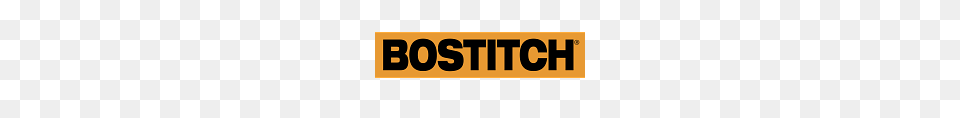 Bostitch Black On Yellow Logo, Text Free Png Download