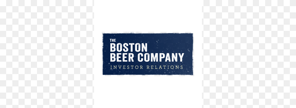 Boston Beer Company Logo Boston Beer Company Logo, Business Card, Paper, Text, Advertisement Free Png