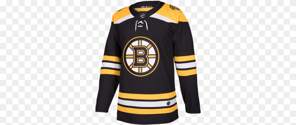 Boston Bruins Authentic Pro Team Colour Jersey Jersey Nhl, Clothing, Shirt, Hoodie, Knitwear Free Transparent Png