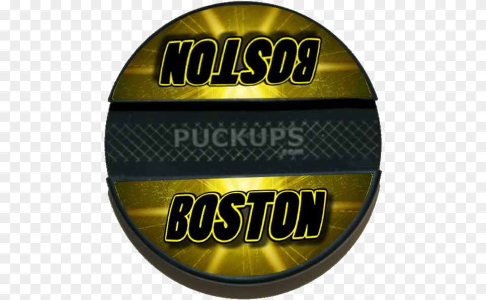 Boston Bruins Gold, Logo, Badge, Symbol, Disk Png Image