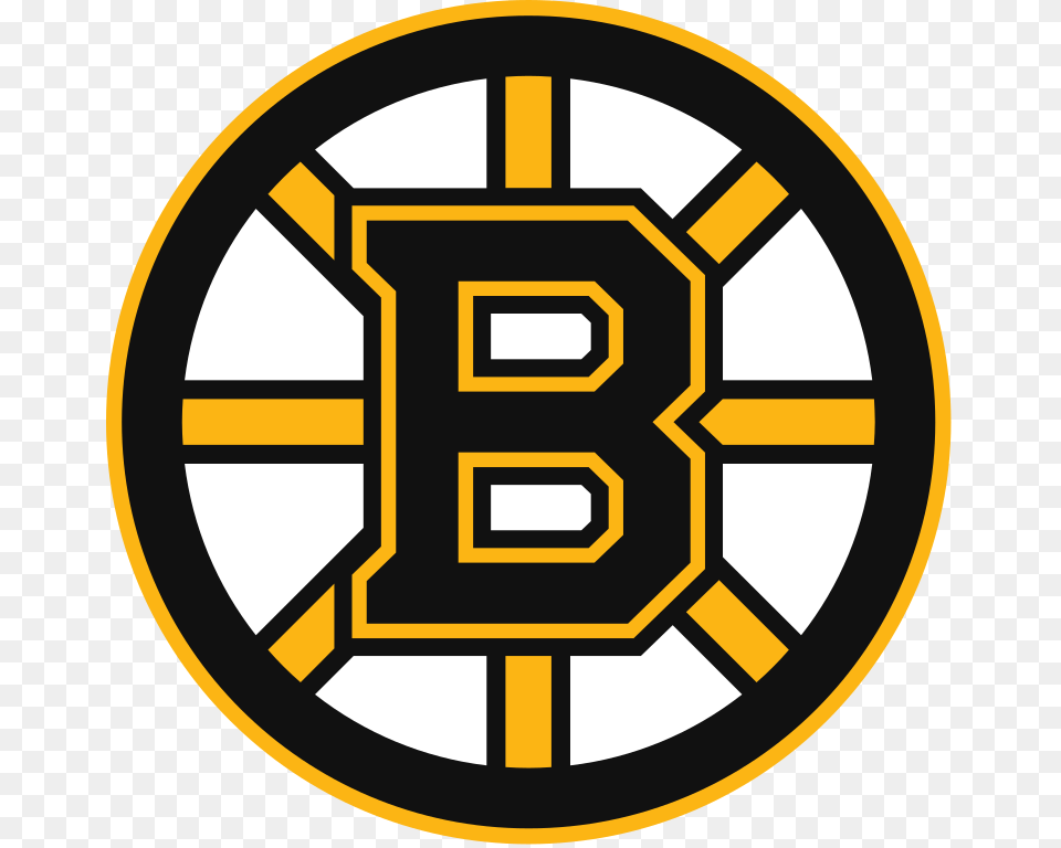 Boston Bruins Logo, Symbol, Alloy Wheel, Vehicle, Transportation Free Transparent Png