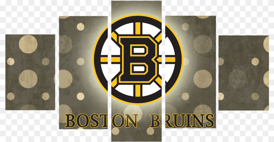 Boston Bruins Logo, Pattern Free Transparent Png