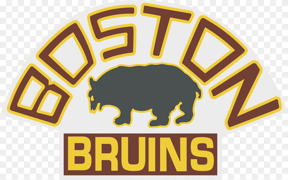 Boston Bruins Logo Transparent, Animal, Bear, Mammal, Wildlife Png Image