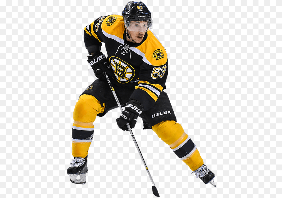 Boston Bruins Logo Transparent Bruins Player, Adult, Male, Man, Person Png