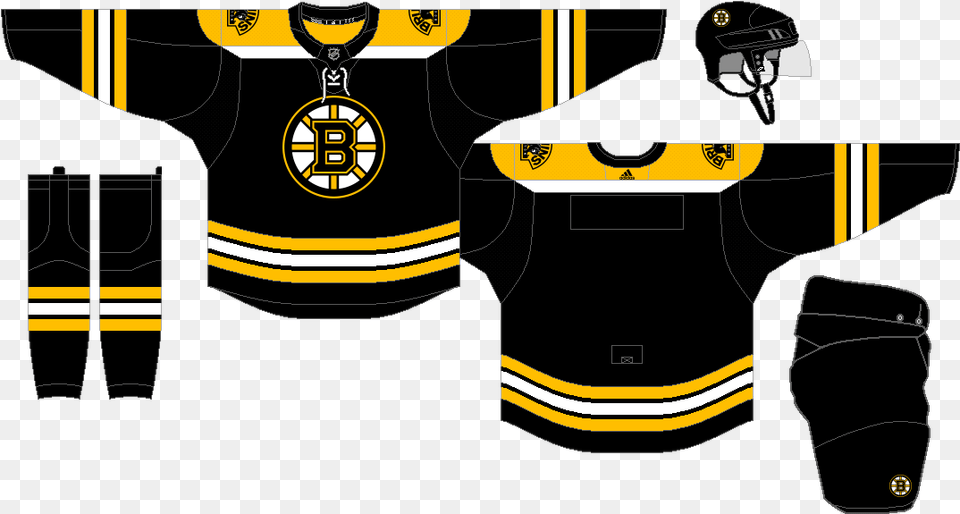 Boston Bruins The Nhl Uniform Matchup Database Dallas Stars Alternate Jersey, Clothing, Shirt Free Png Download