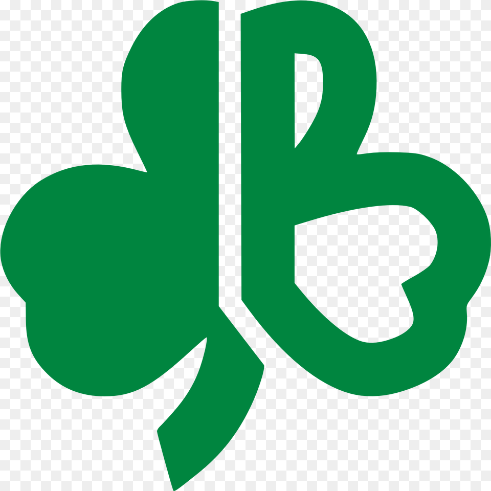 Boston Celtics Clover Shamrock Capital Klonia, Green, Symbol, Alphabet, Ampersand Free Png Download