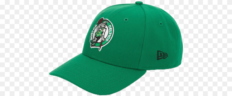 Boston Celtics Era 9forty Nba League Adjustable Strap Green Hat Cap 940 Baseball Cap, Baseball Cap, Clothing, Person Free Transparent Png