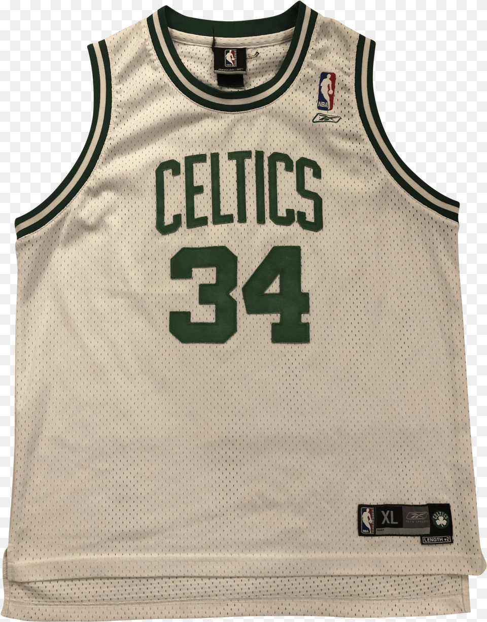 Boston Celtics Jersey Front, Clothing, Shirt, Person Png