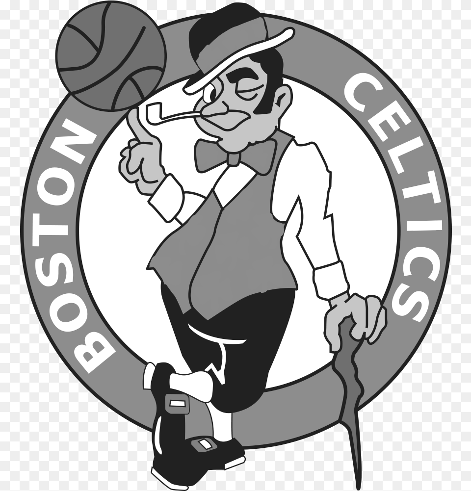 Boston Celtics Logo, Adult, Photography, Person, Man Png