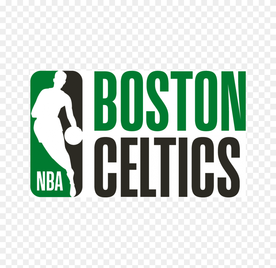 Boston Celtics Logosiron On Transfers, Adult, Male, Man, Person Free Transparent Png