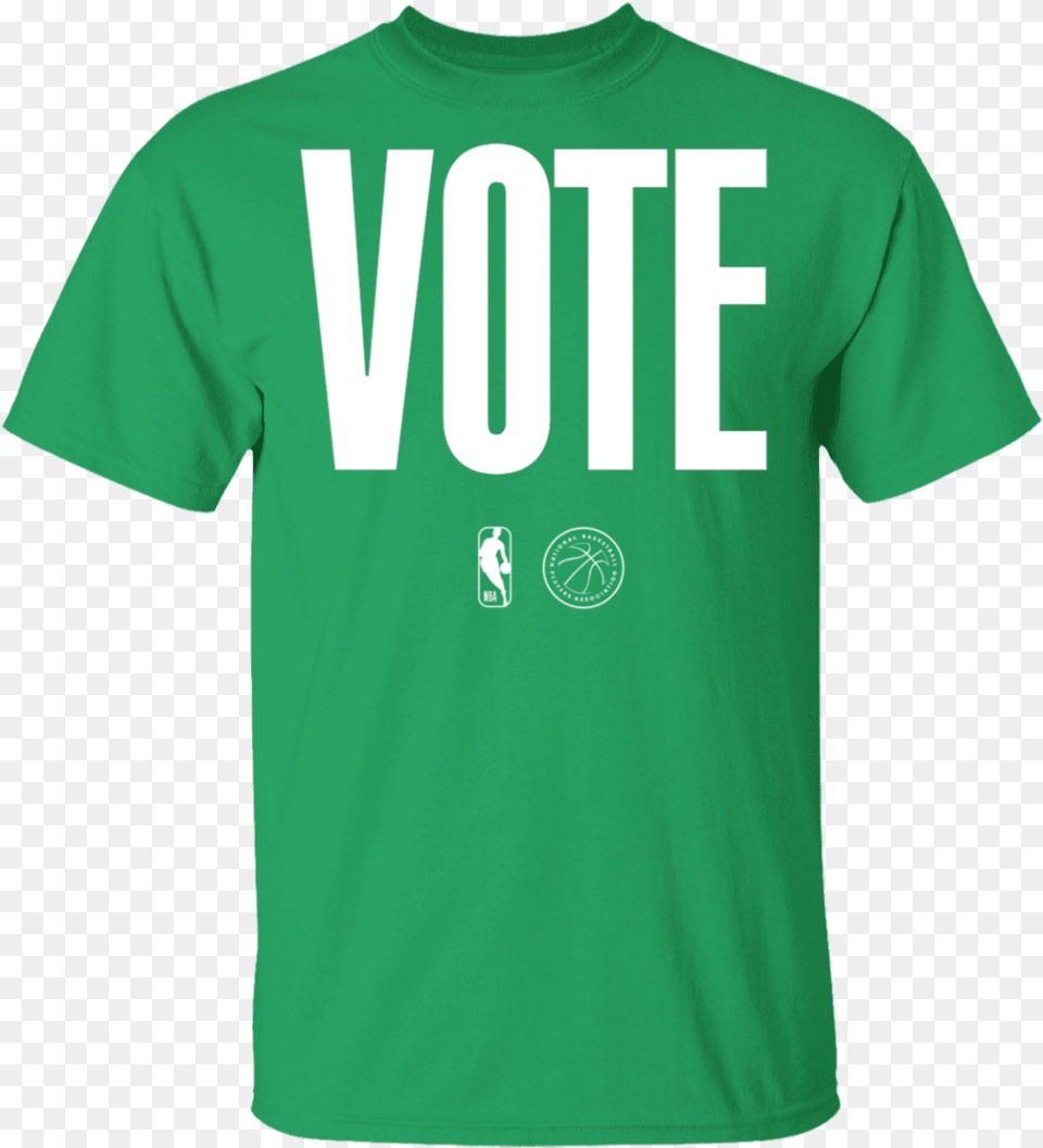 Boston Celtics Vote Shirt Short Sleeve, Clothing, T-shirt Free Png Download