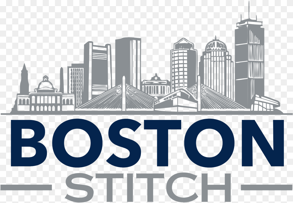 Boston City Skyline Vector, Urban, Neighborhood, Metropolis, High Rise Free Transparent Png